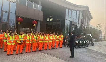 聚焦一线 | 喜迎新年“开门红”，，，abpay爱博钱包公司顺遂入场环城生态区新签治理条约项目